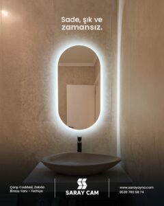 Aura Capsule Kumlama LED Ayna