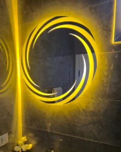 Orion Spiral Kumlama LED Ayna
